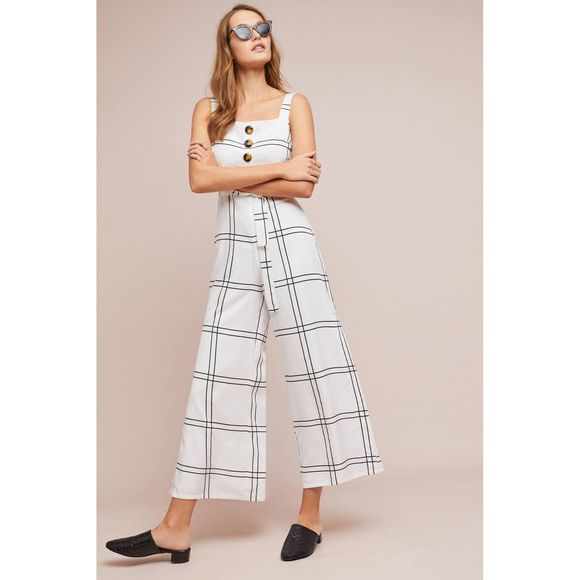 Anthropologie Pants - New Anthropologie Valou Buttondown Jumpsuit SANCIA